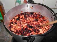Spiced Plum before boiling
