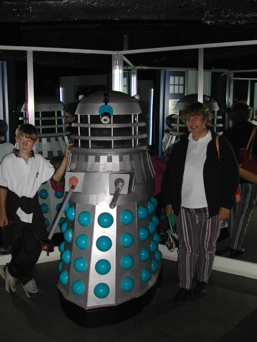 Mum confronts her worst fears. Looks like I'm turning into a Darlek,too!